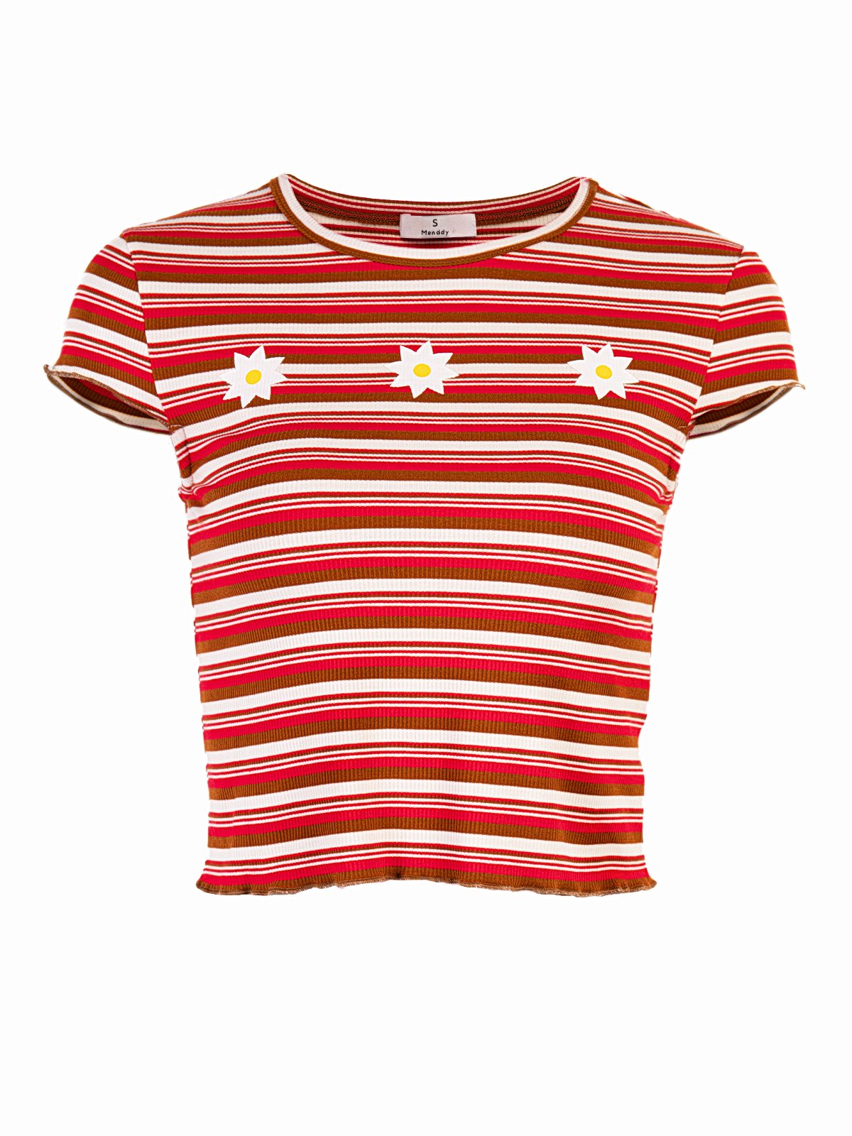 【Final Sale】Casual Multicolor Top T-Shirt