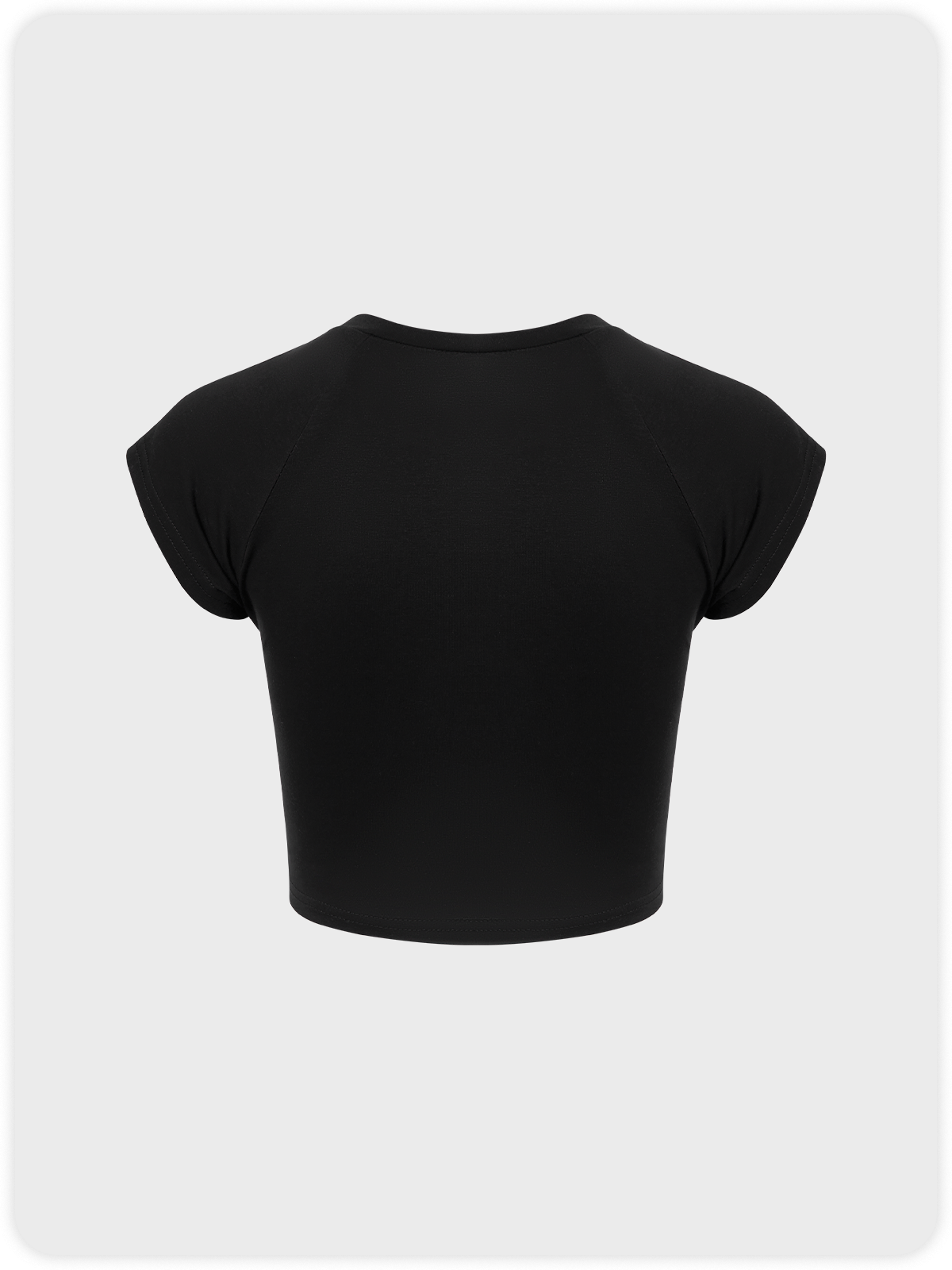Street Black Hand print Body print Top T-Shirt