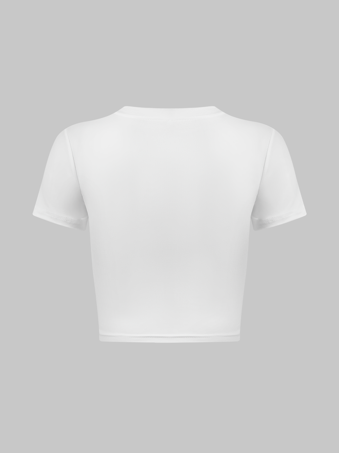 Y2k White Body print Top T-Shirt