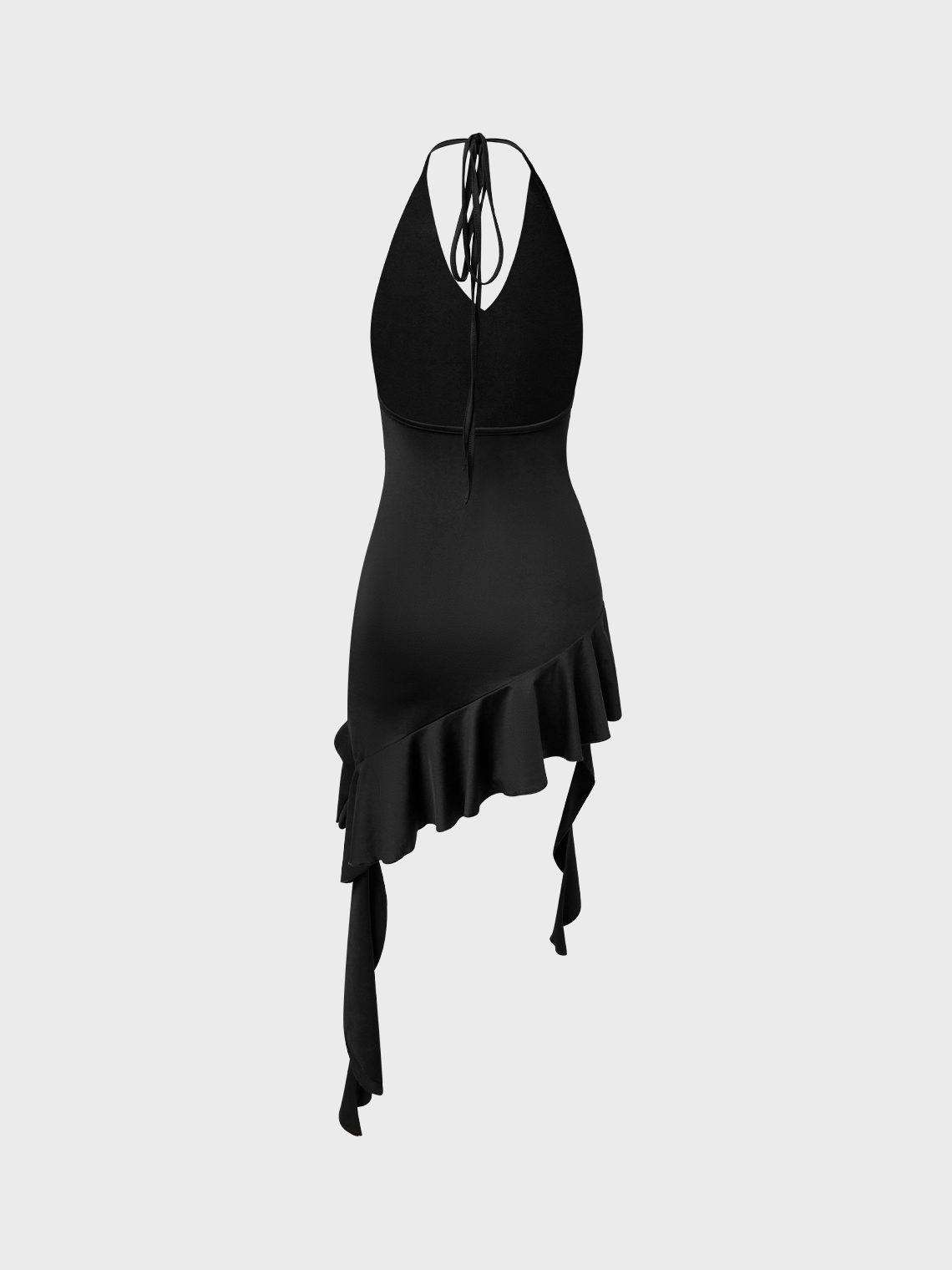 【Final Sale】Y2k Balletcore Black Ruffles Dress Mini Dress