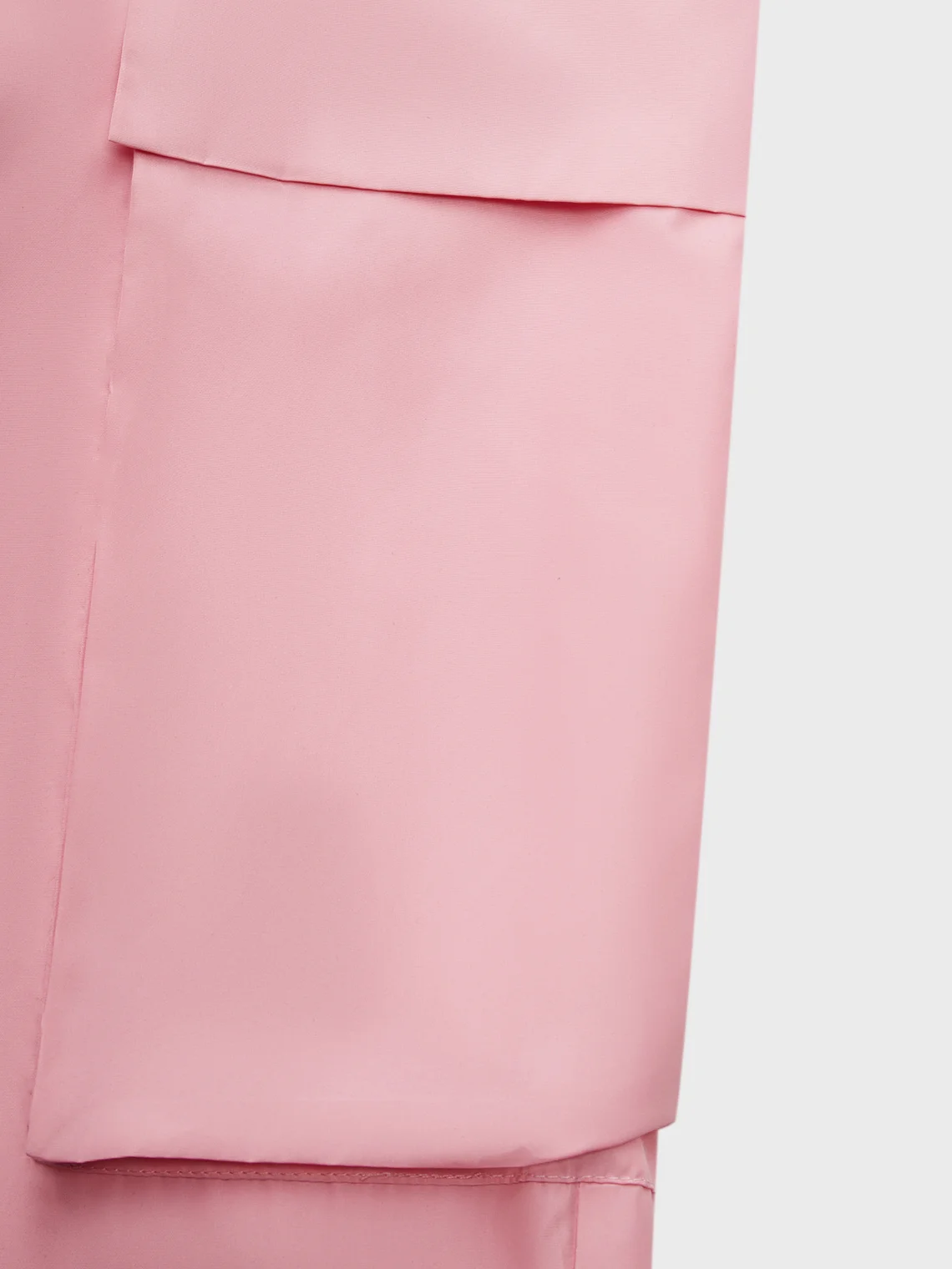 【Final Sale】Street Pink Pockets Belt Bottom Pants