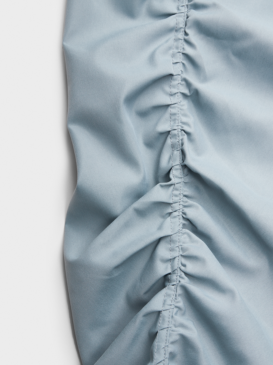 【Final Sale】Street Blue Wrinkled Bottom Pants