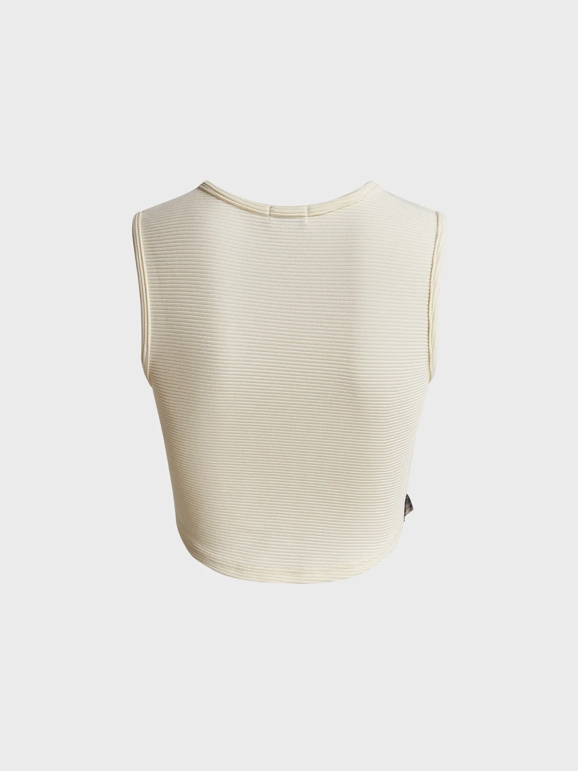 【Final Sale】Y2k White Patchwork Top Tank Top & Cami