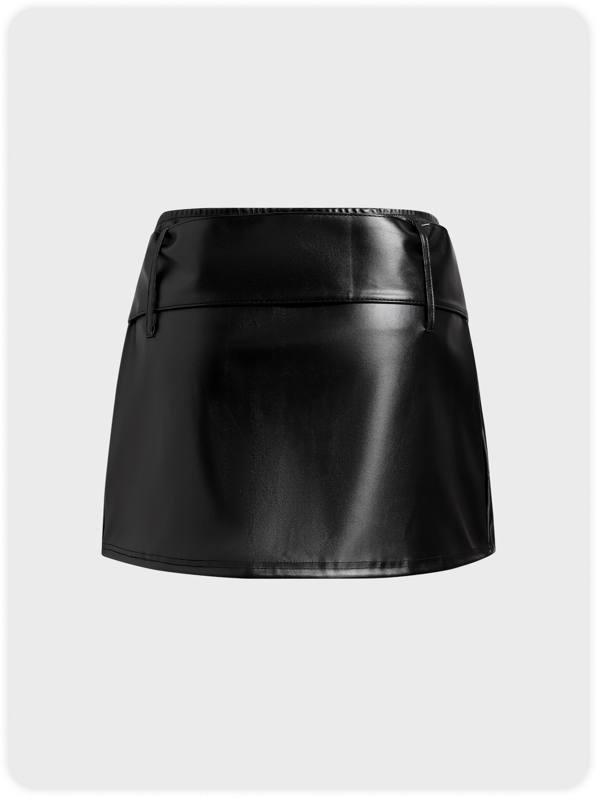 【Final Sale】Street Black Bottom Skirt | kollyy