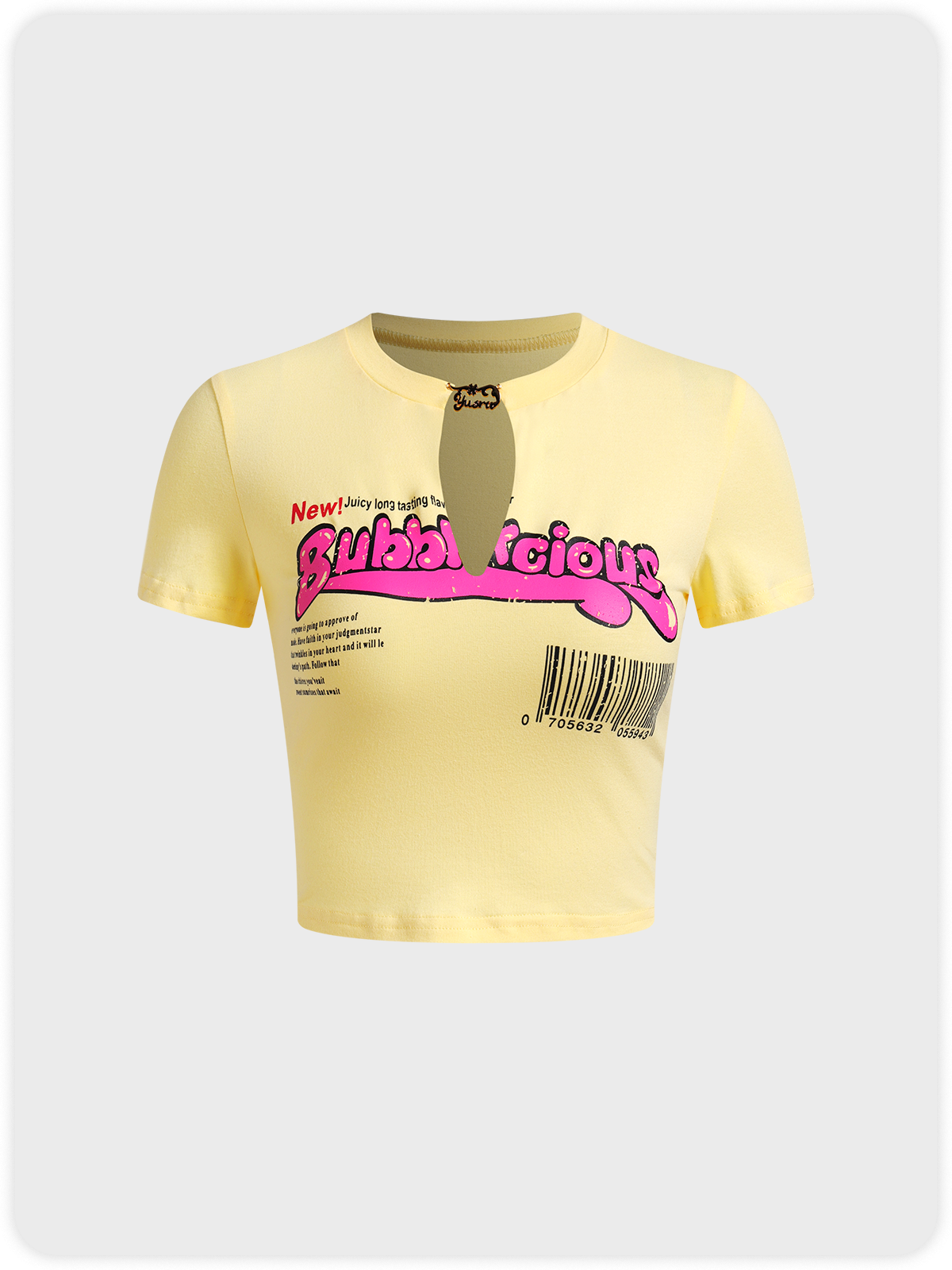 Street Yellow Top T-Shirt