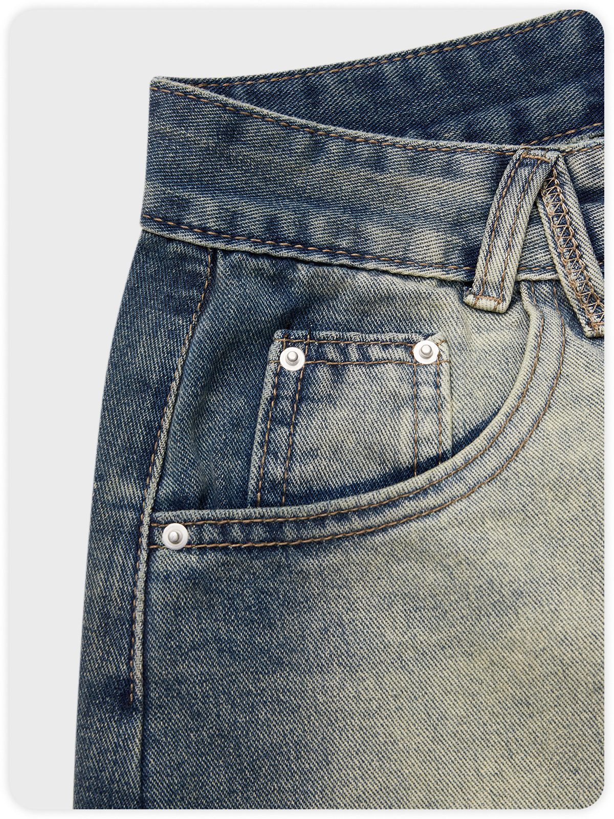 Street Blue Bottom Shorts