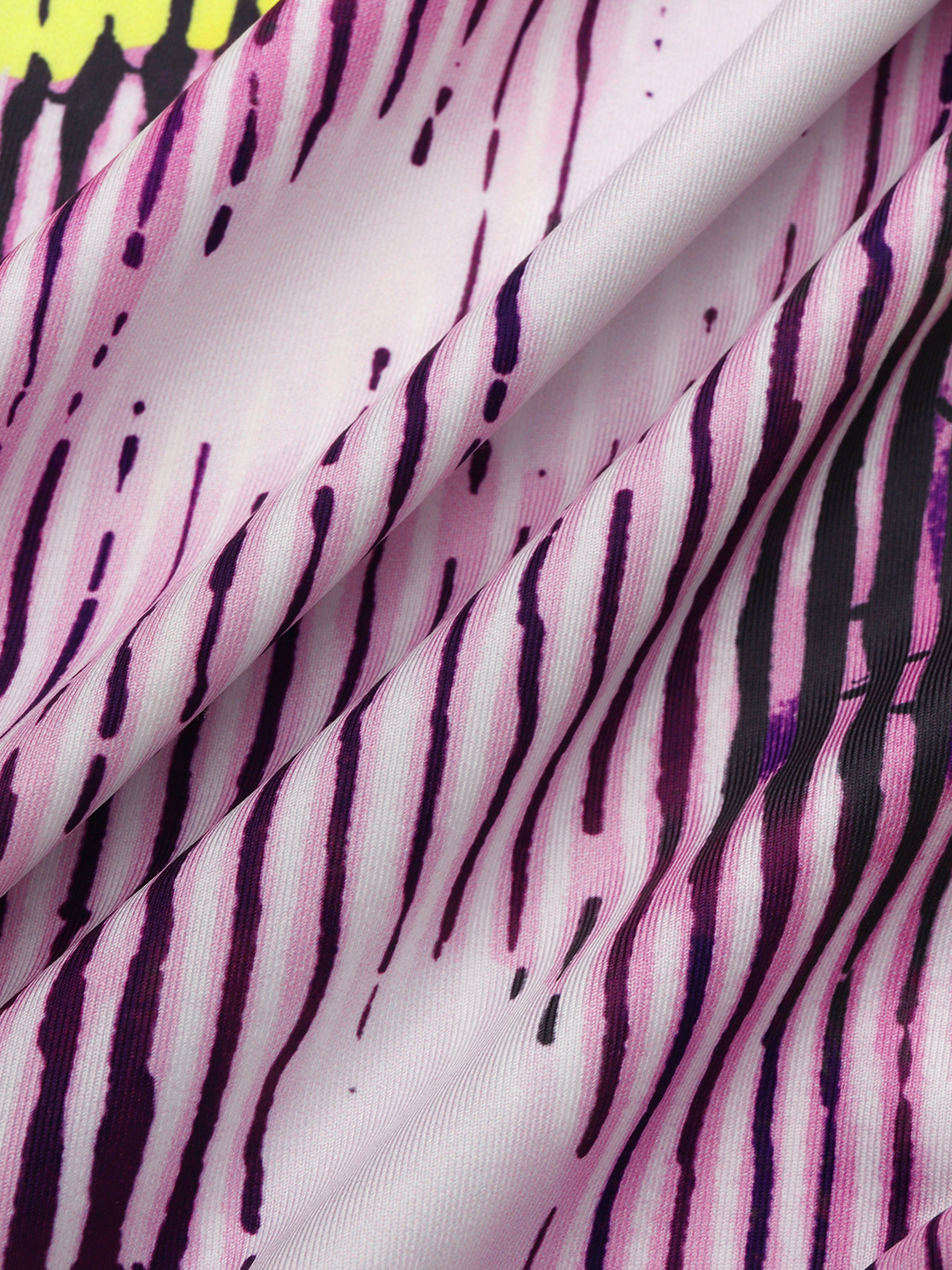 【Final Sale】Edgy Purple Body print Dress Midi Dress