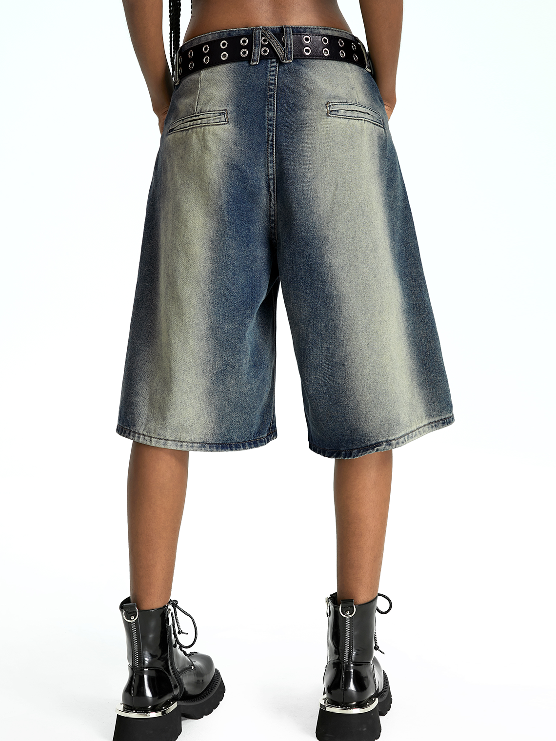 Street Blue Bottom Shorts