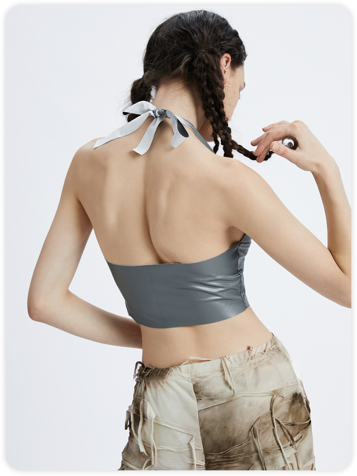 Halter Punk Tight Tank Top