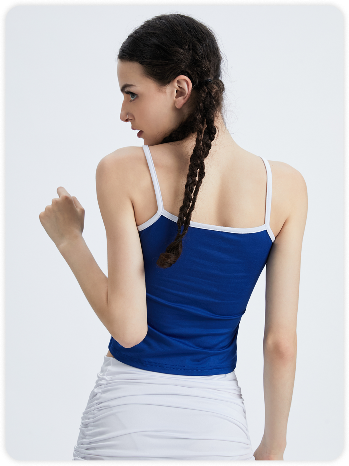Italia Embroidery Top Tank Top & Cami