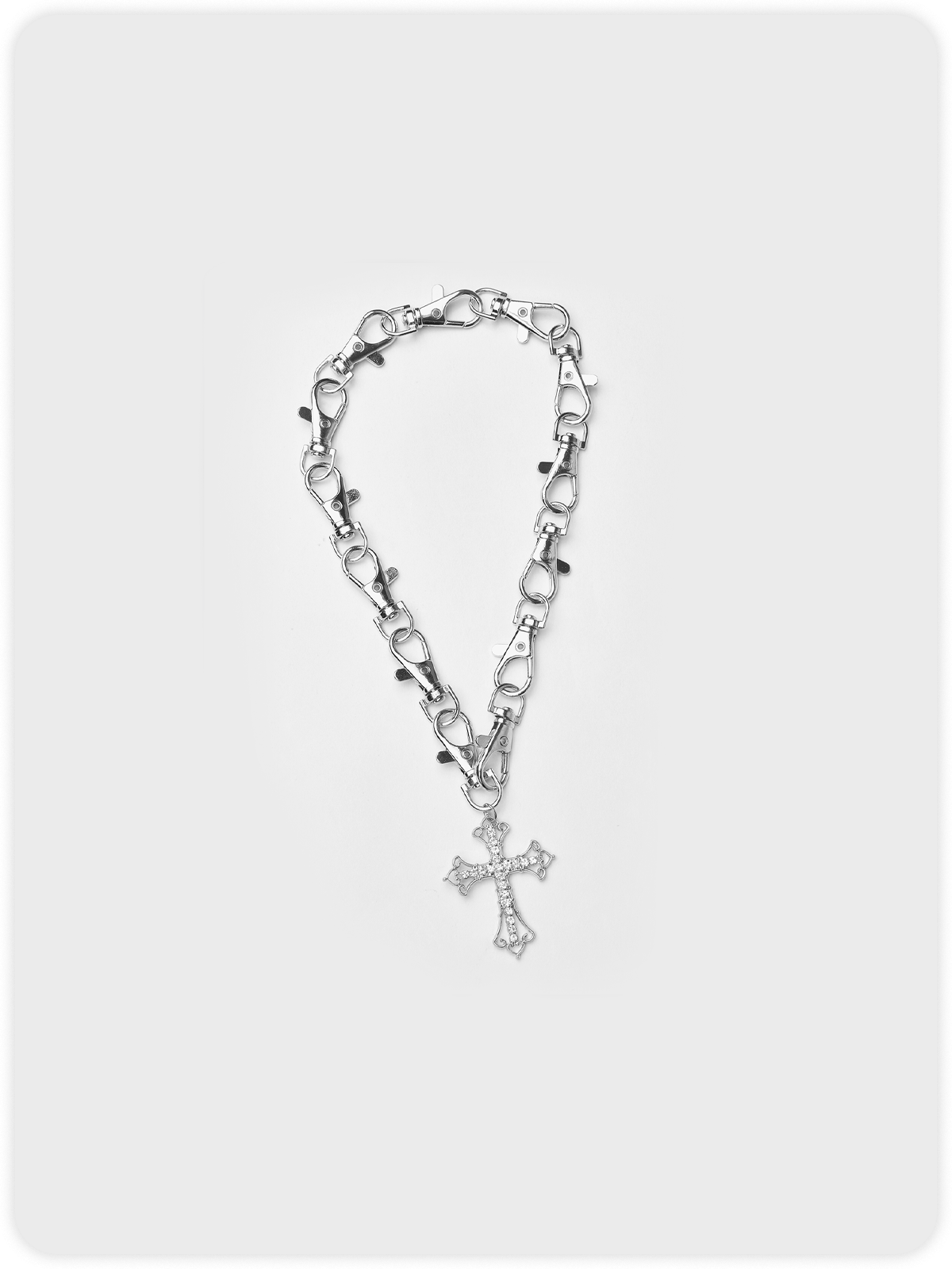 Metal Abstract Necklace