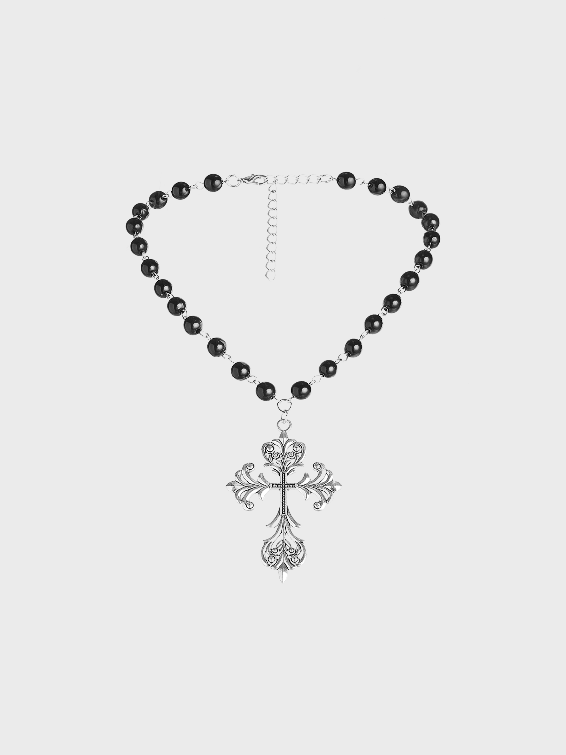 Metal Cross Necklace