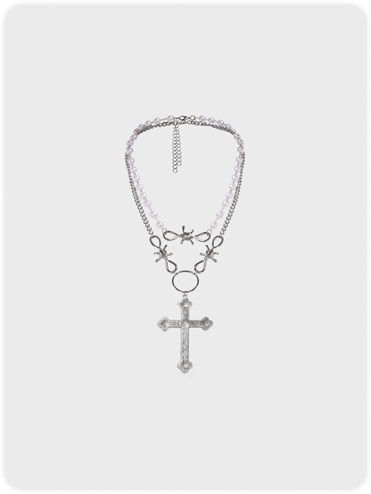 Metal Cross Necklace | kollyy