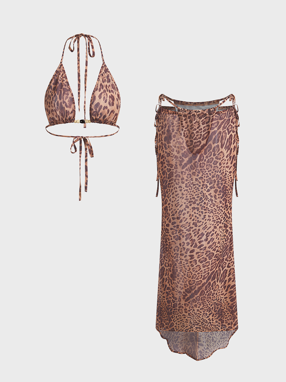 Animal Print Matching Outfit
