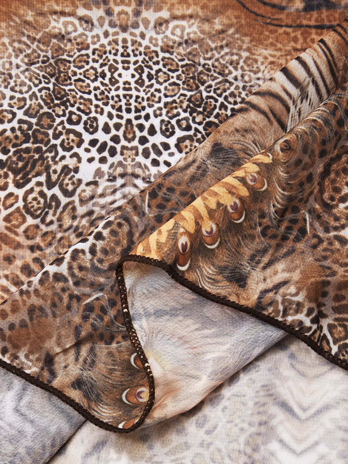 Leopard Bikini with Cover Up