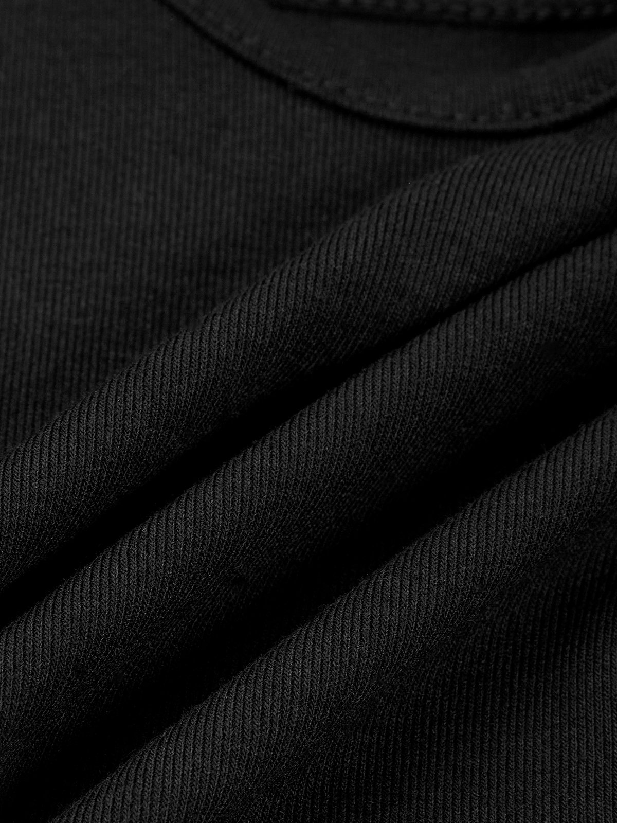 asymmetrical design Strapless Plain Long Sleeve Shirt