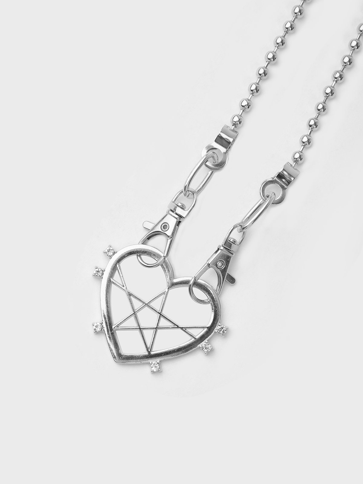 Metal Heart/Cordate Necklace