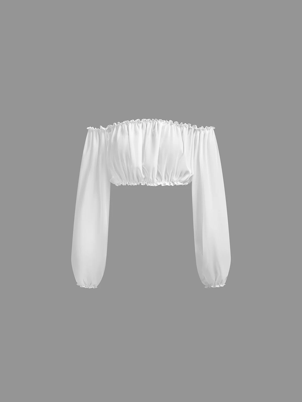 Split Plain Top With Skirt Two-Piece Set