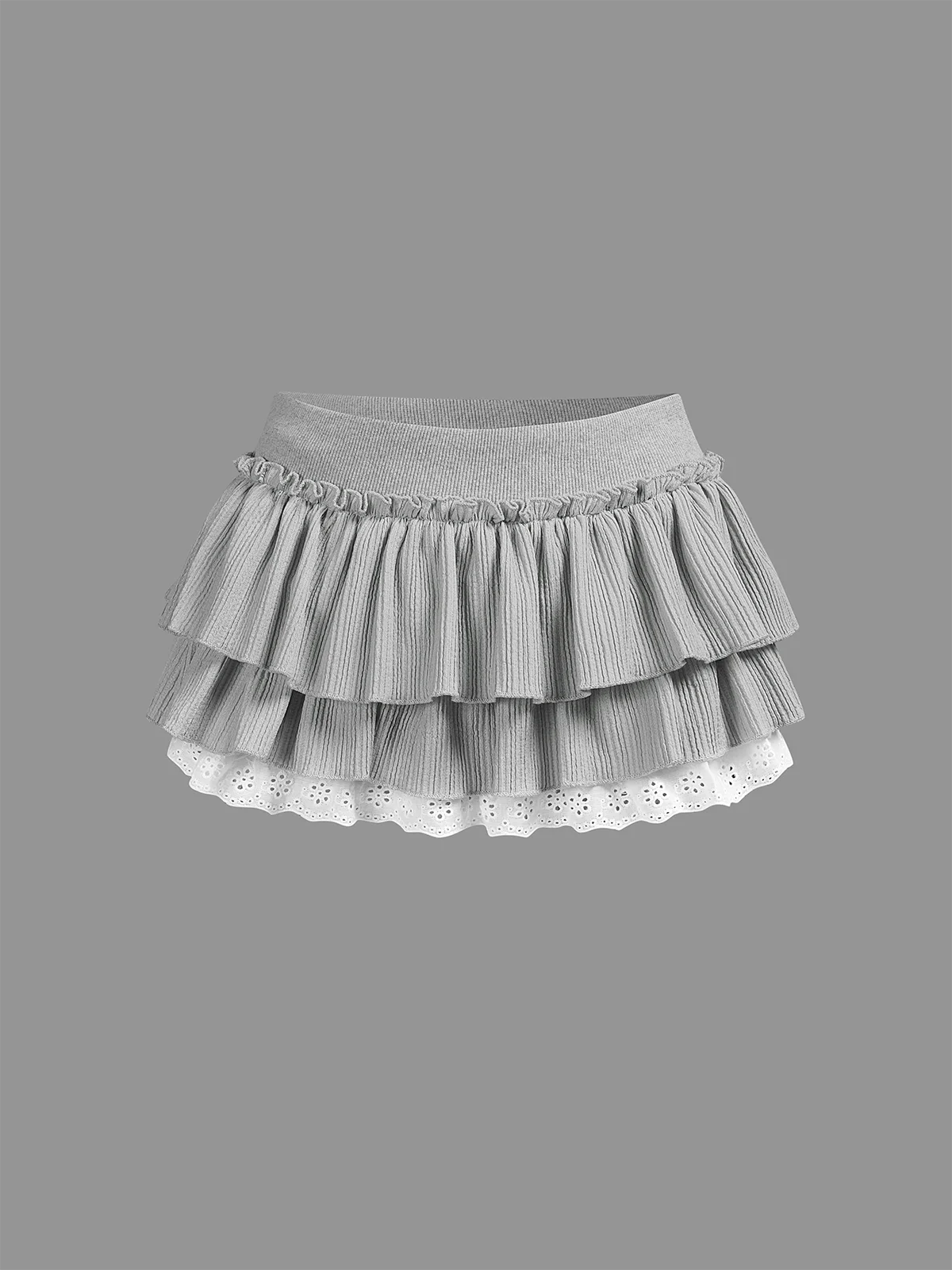 Jersey Plain Mini Skirt