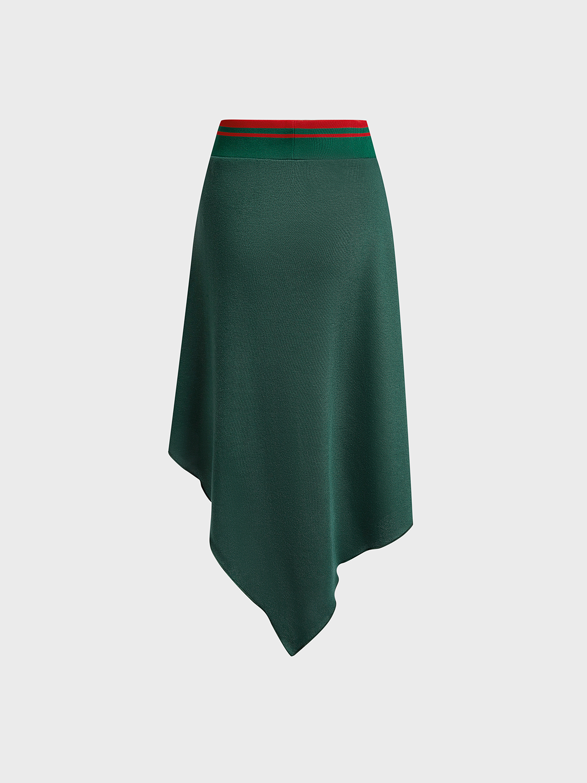 Text Letters Midi Skirt