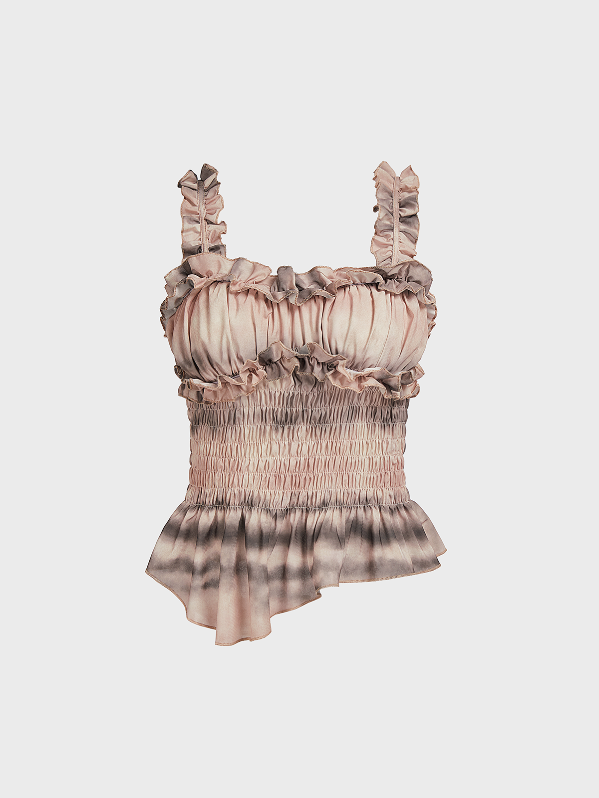 Chiffon Spaghetti Ombre Cami