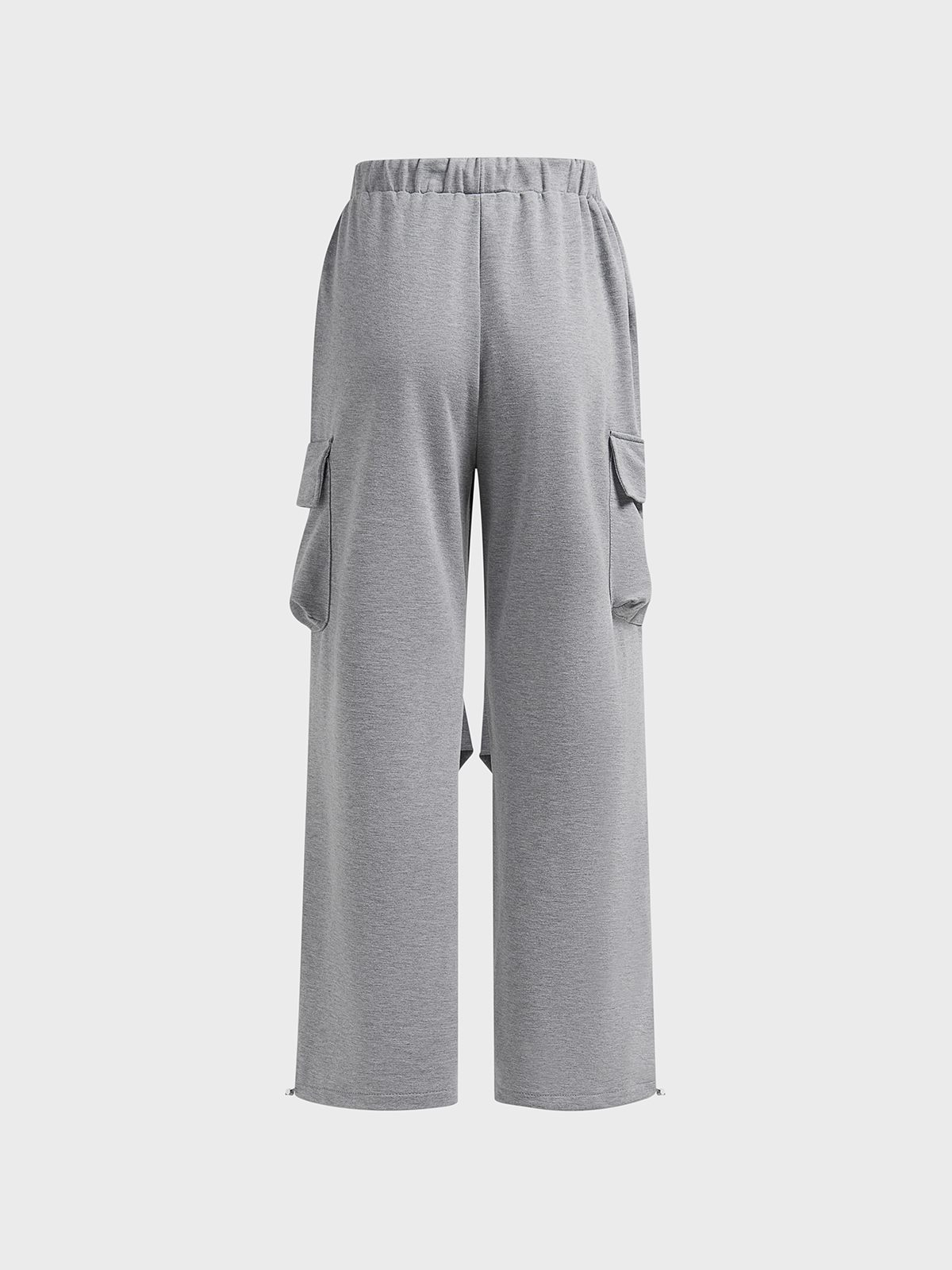 Jersey Plain Cargo Pants Sweatpants & Joggers