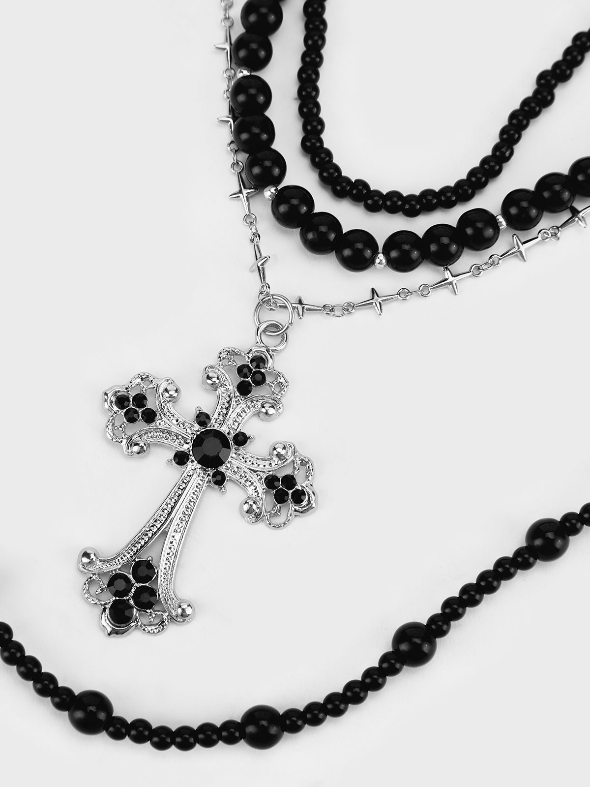 Metal Cross Necklace