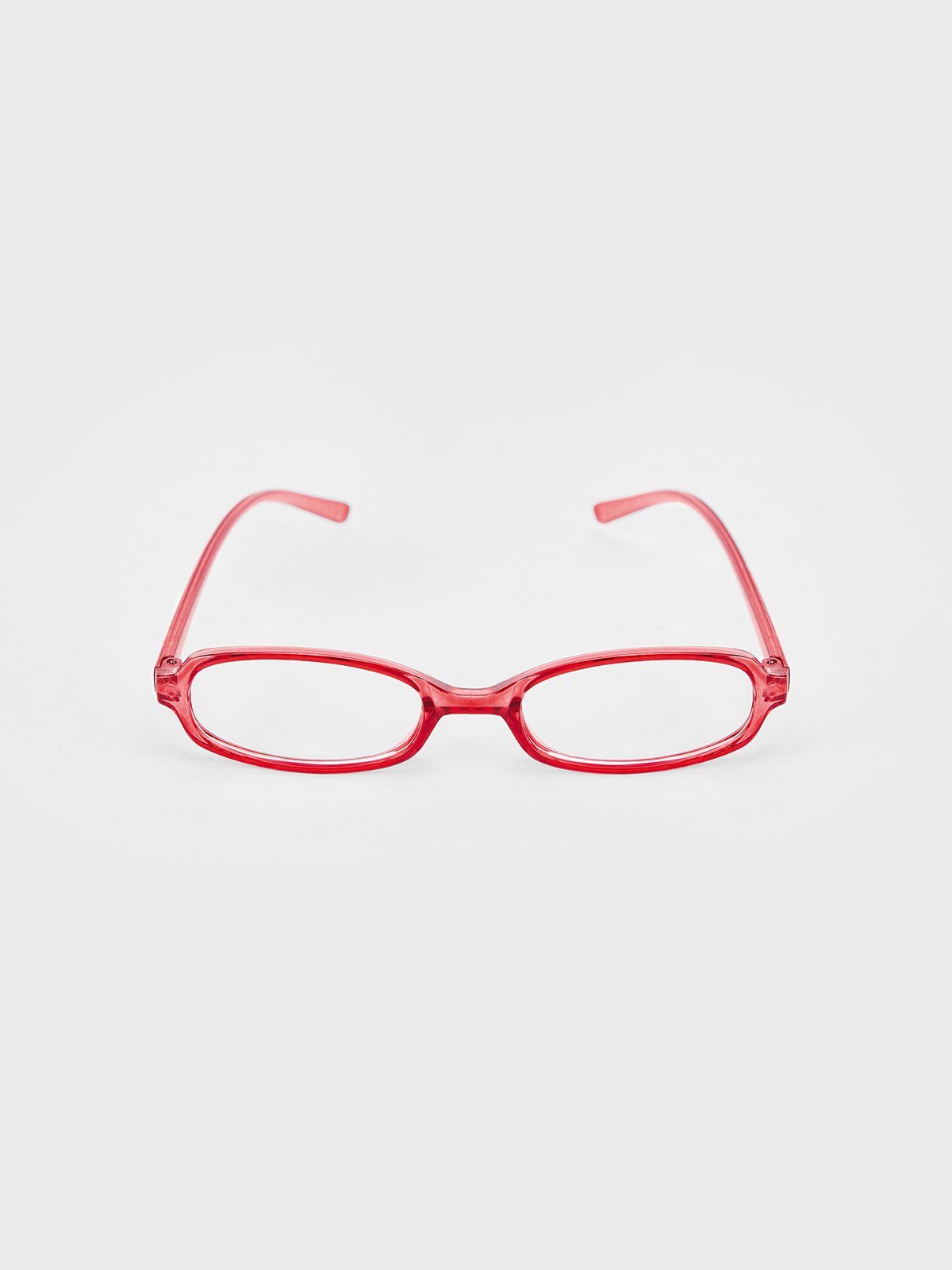 Plastic Acrylic Frame Plain Glasses & Eyewear Accessory