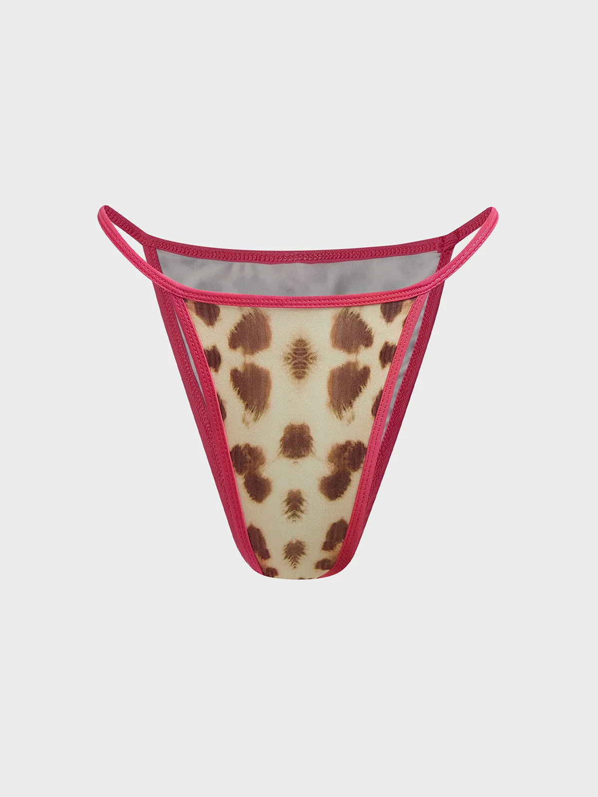 Jersey Leopard Thongs Bikini