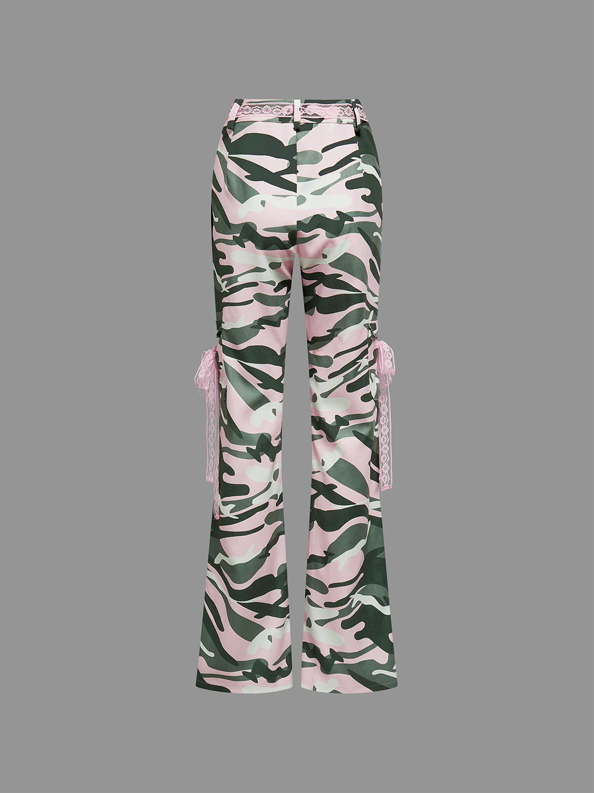 Camo Flare Pants Cargo Pants