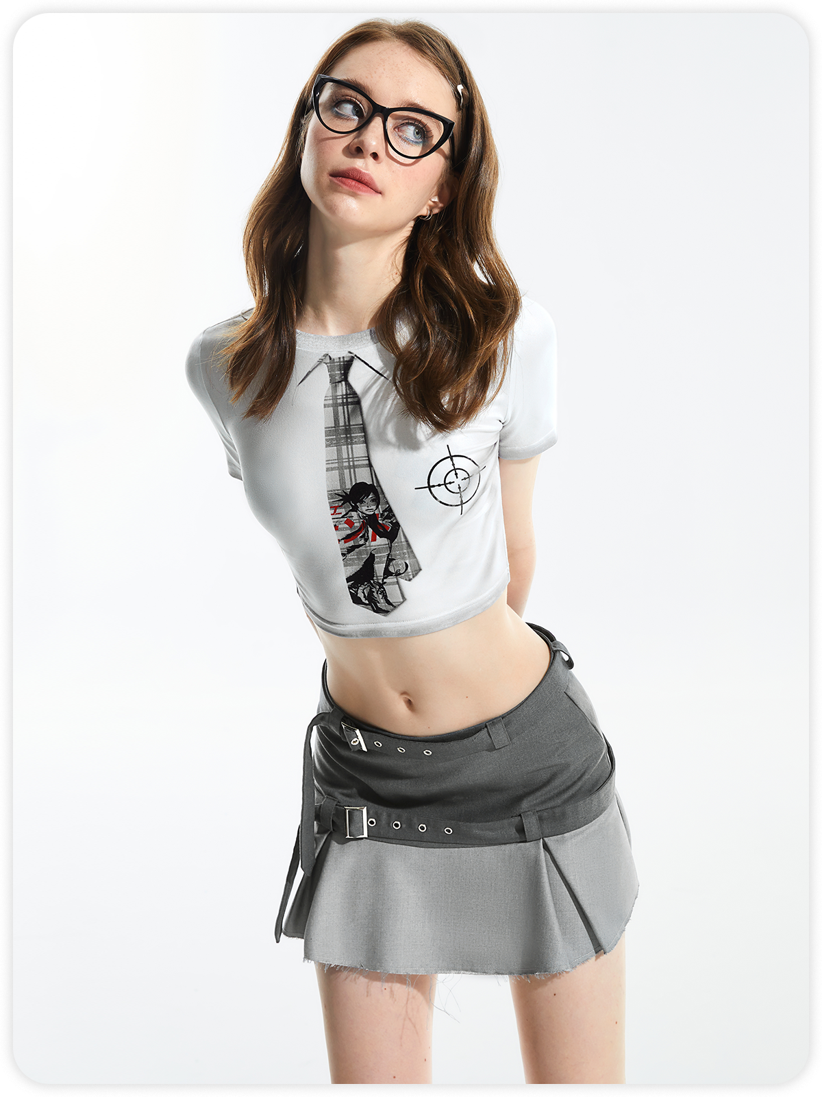 【Final Sale】Street White Top T-Shirt