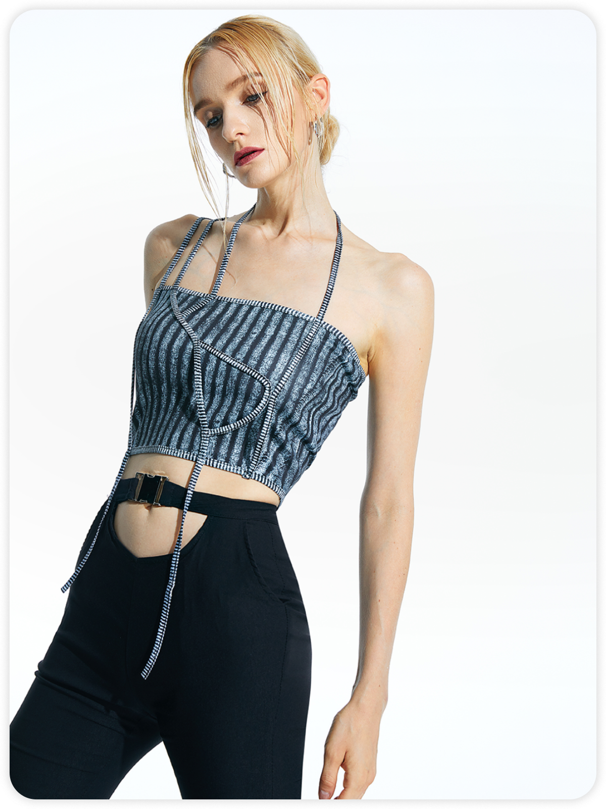 Blue Top Tank Top & Cami