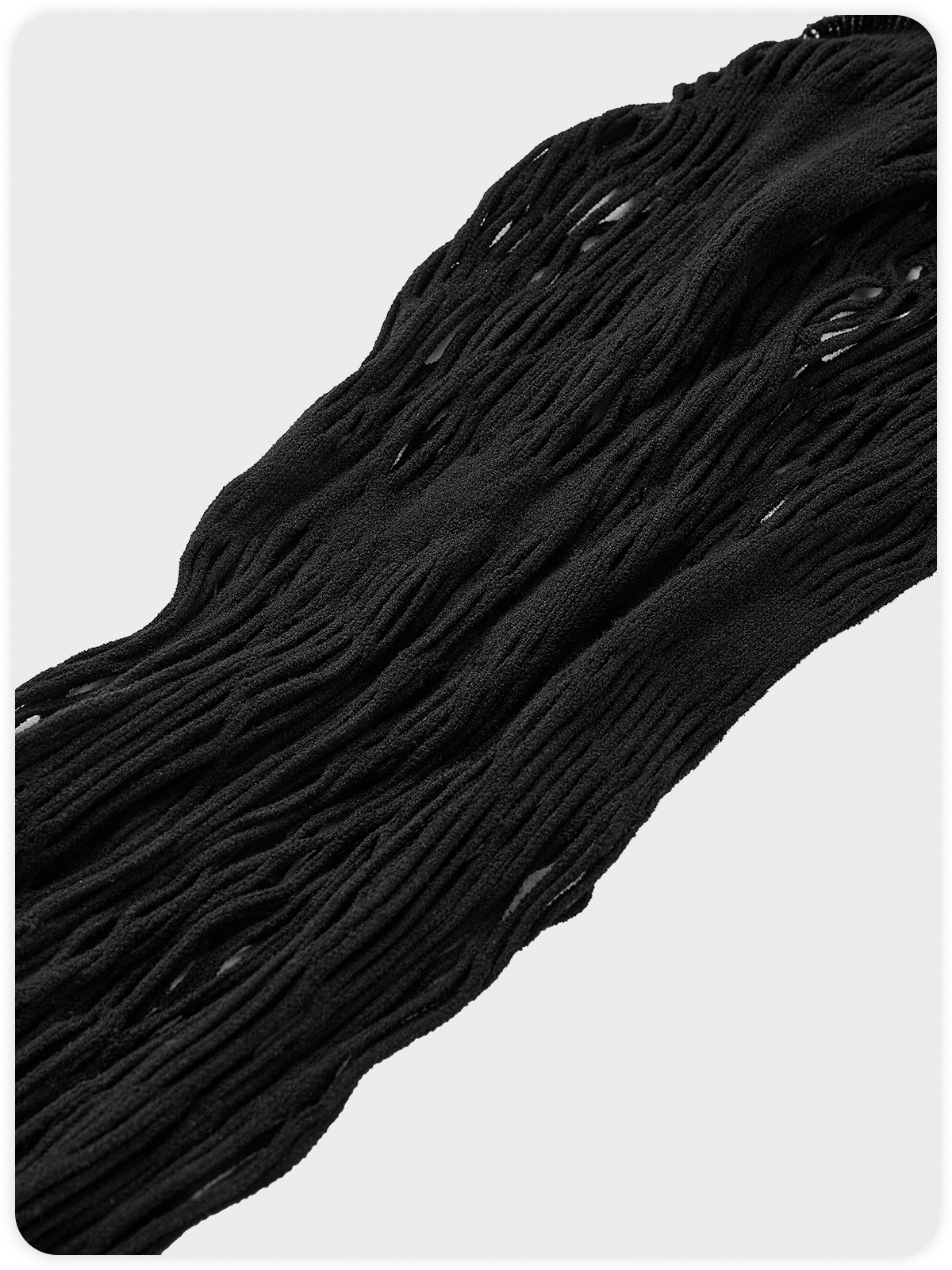 Punk Black Accessory Socks