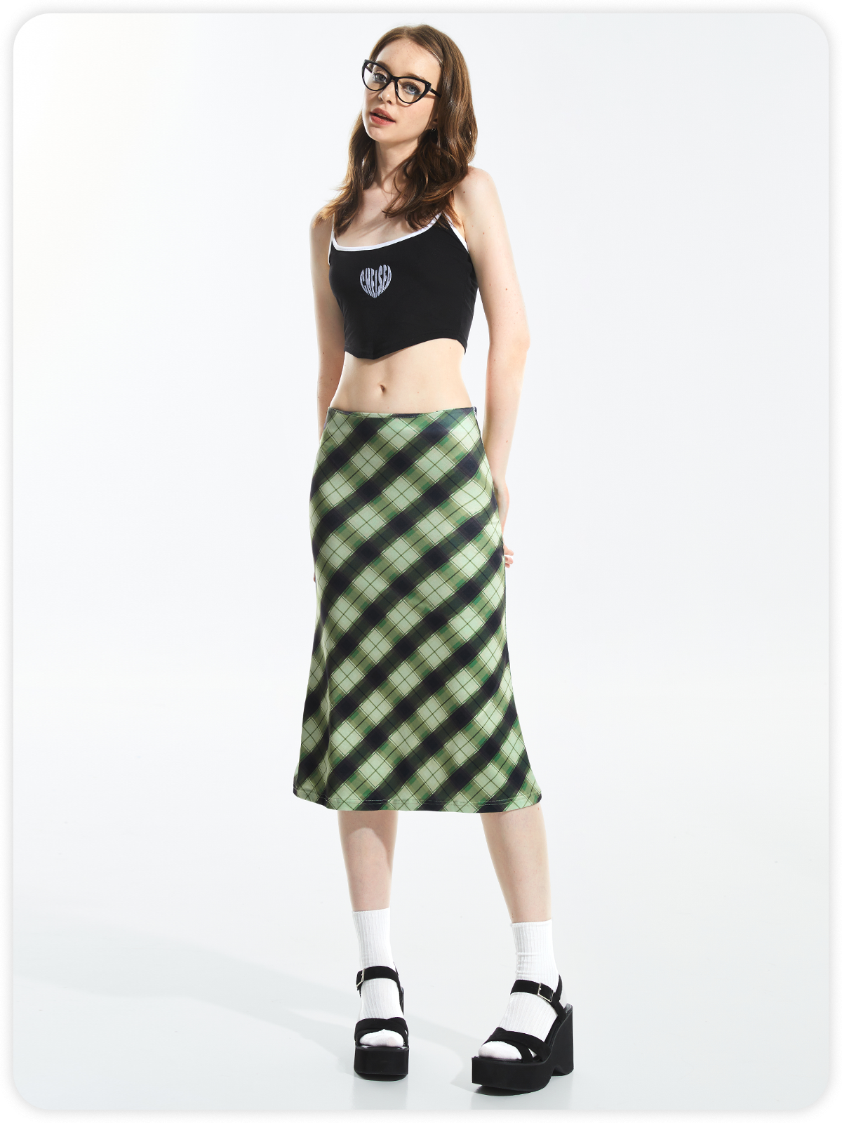 【Final Sale】Y2K Black Top Tank Top & Cami