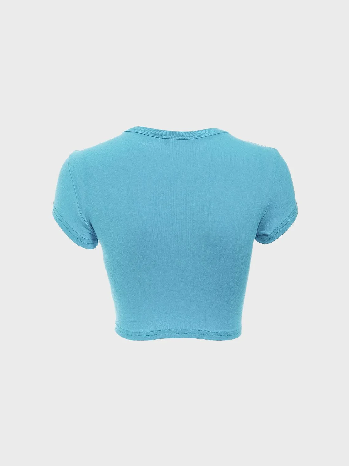 【Final Sale】Casual Blue Top T-Shirt