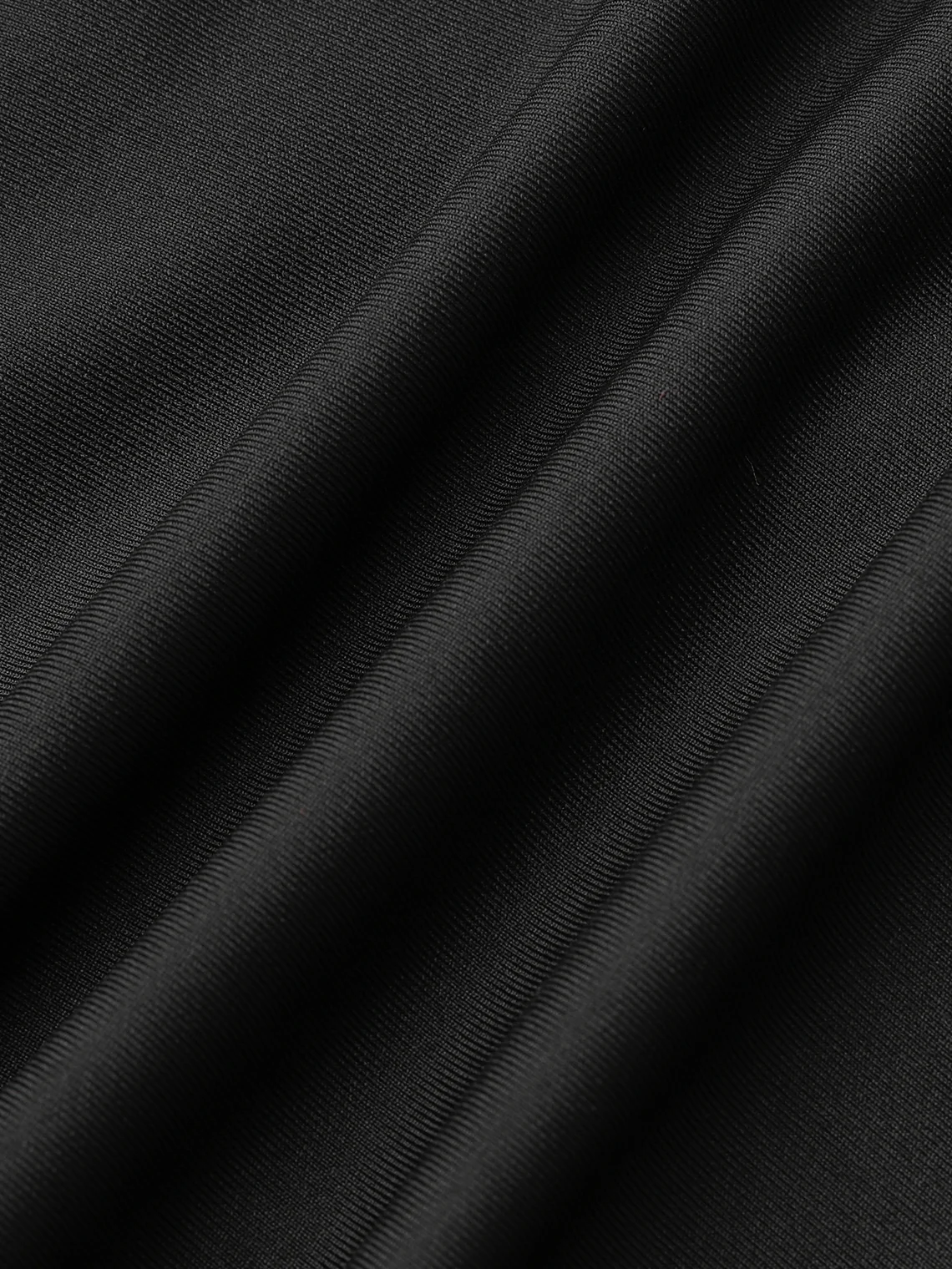 【Final Sale】Edgy Black Backless Side Slit Metal Chain Dress Midi Dress