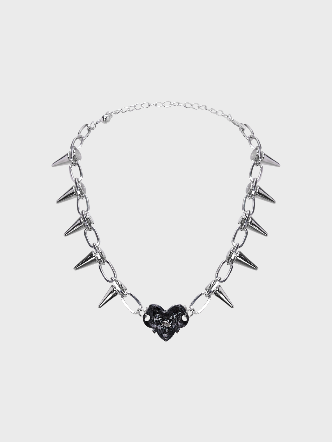 Punk Silver Accessory Necklaces