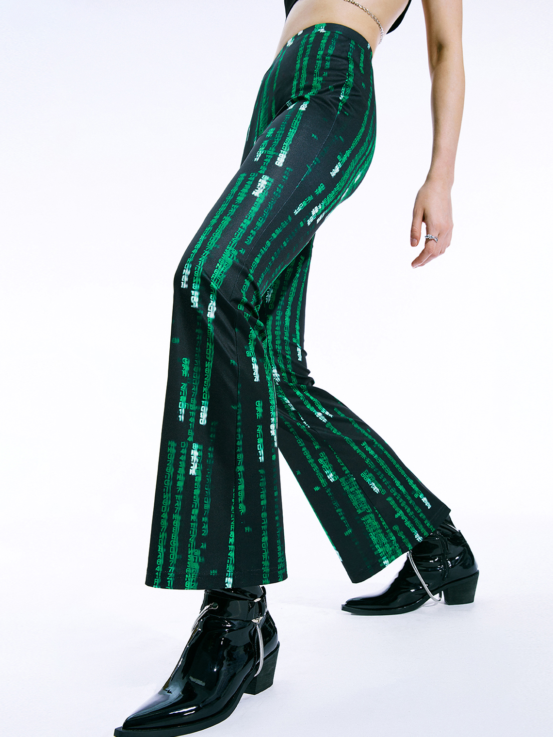 【Final Sale】Fashion Green Bottom Pants