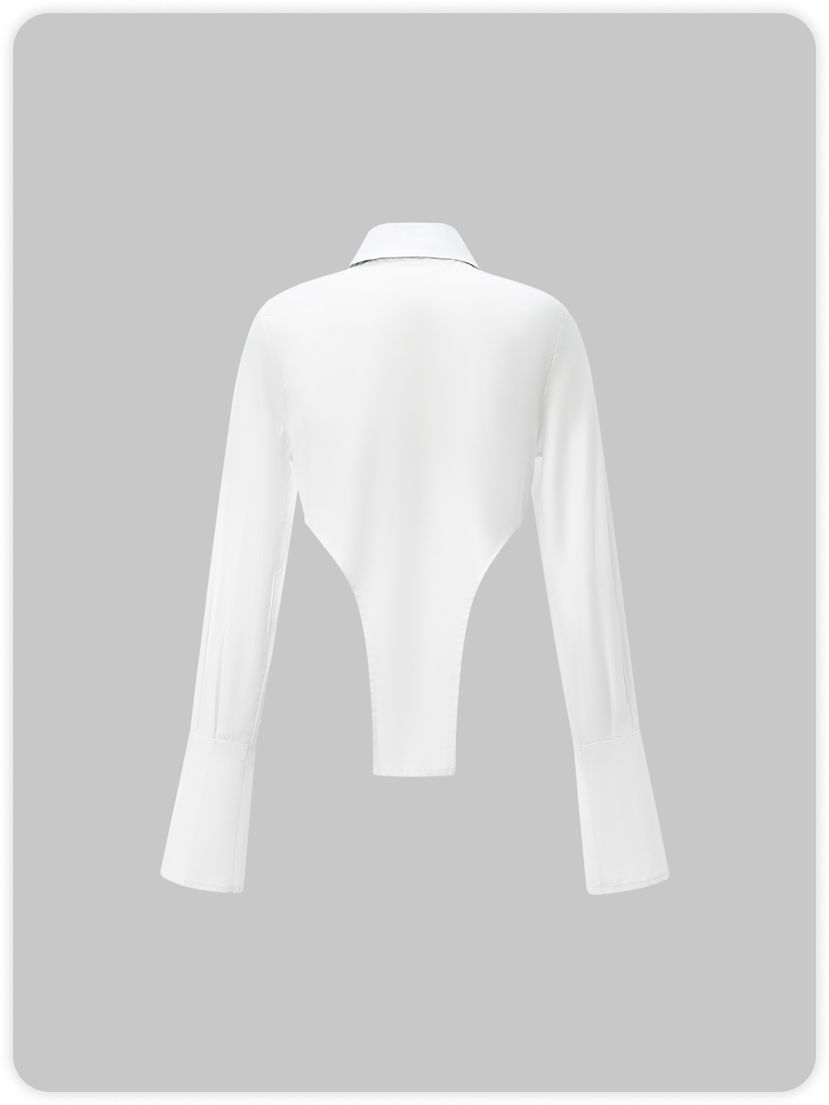 Y2K White Top Blouse