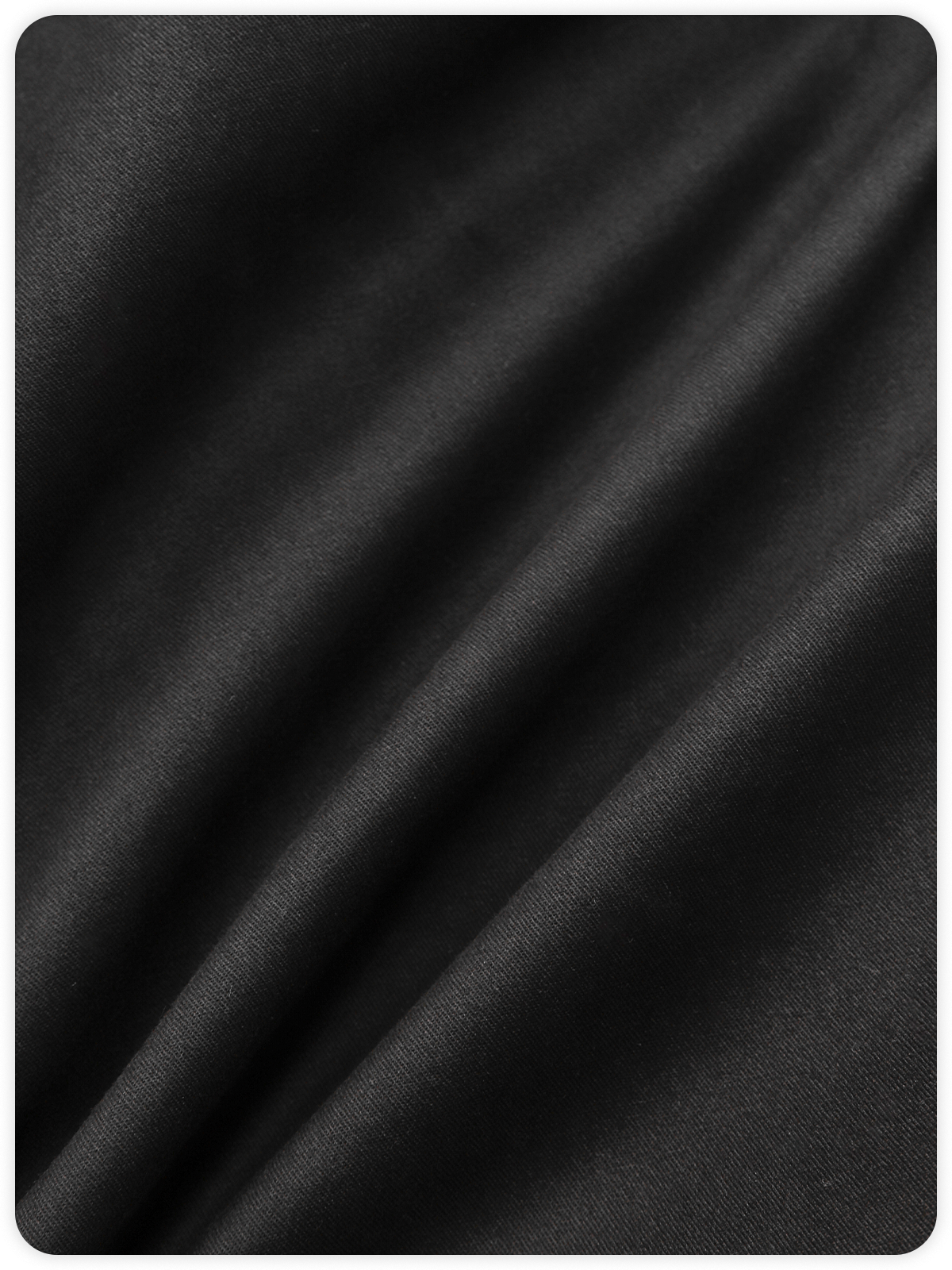 Street Black Cargo Drawstring Bottom Pants