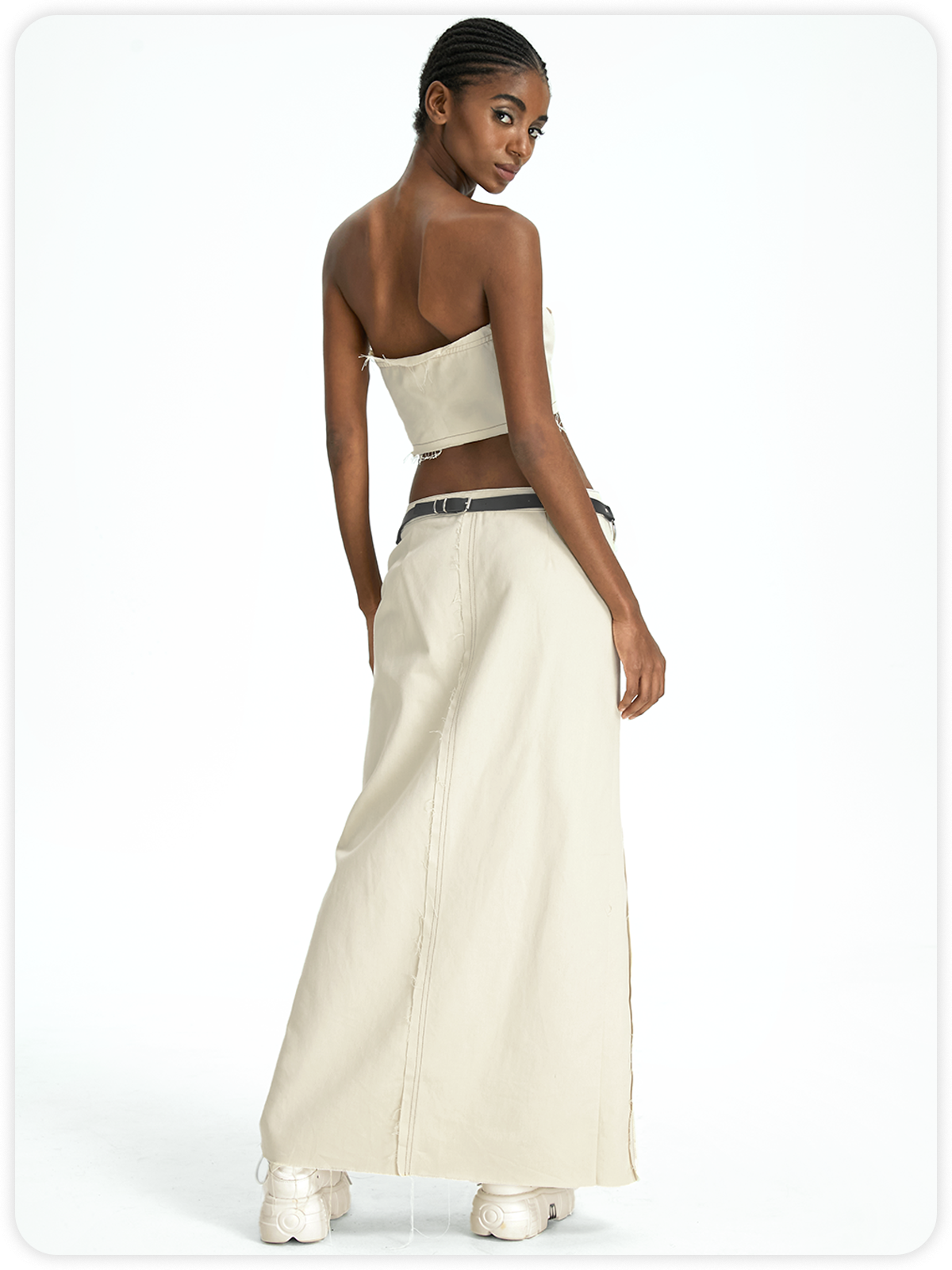 Street Apricot Two-Piece Set