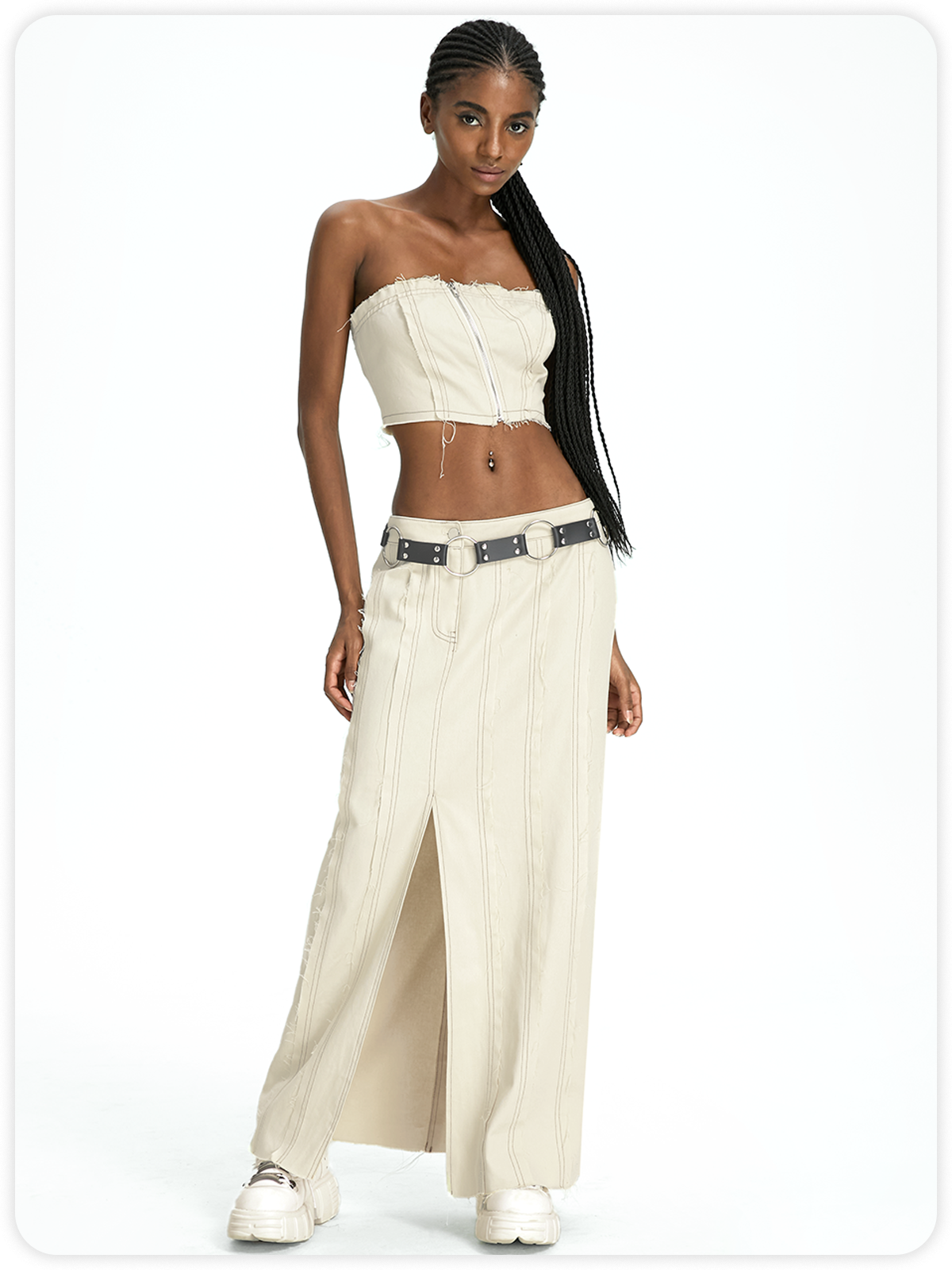 Street Apricot Two-Piece Set