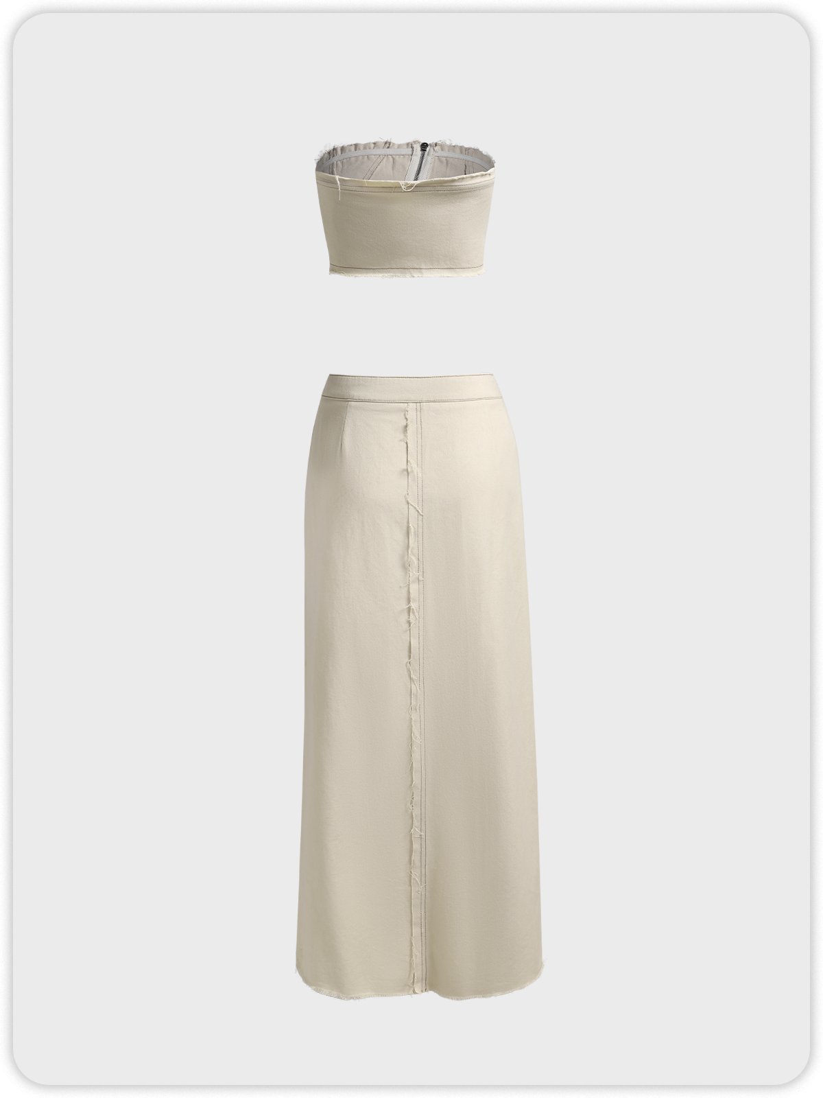 Street Apricot Two-Piece Set