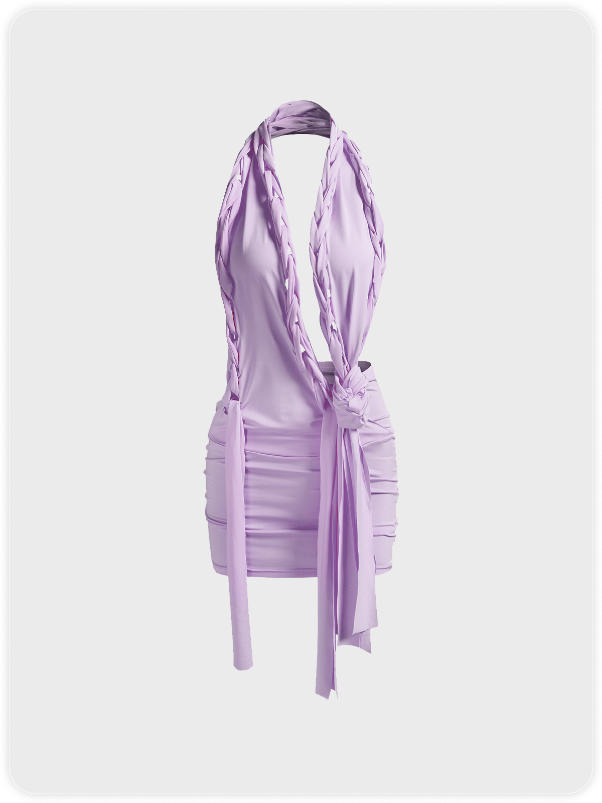 Y2k Asymmetrical design Cropped Dress Mini Dress