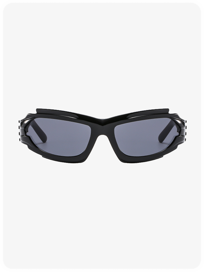 Cat Eye Fashion Color Block Sunglass