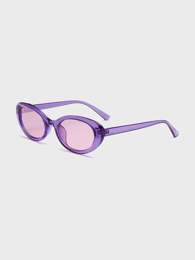 Oval Frame Fashion Sunglasses