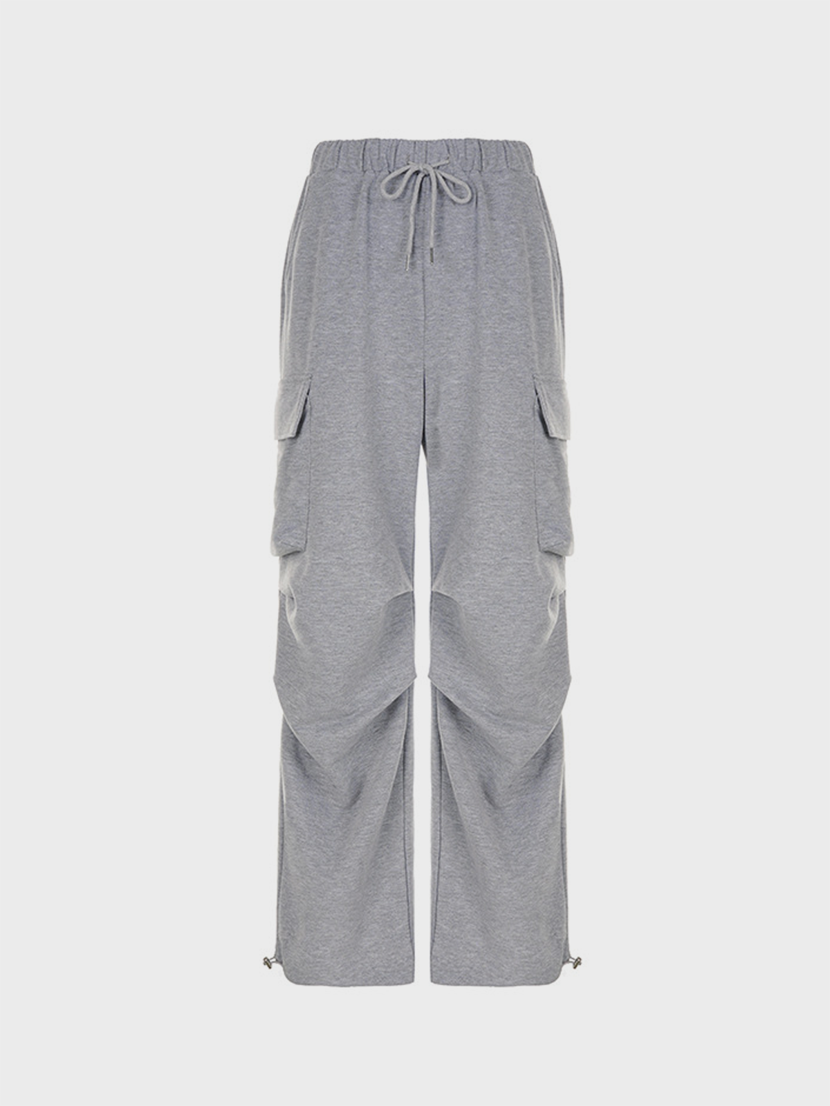 Jersey Plain Cargo Pants Sweatpants & Joggers