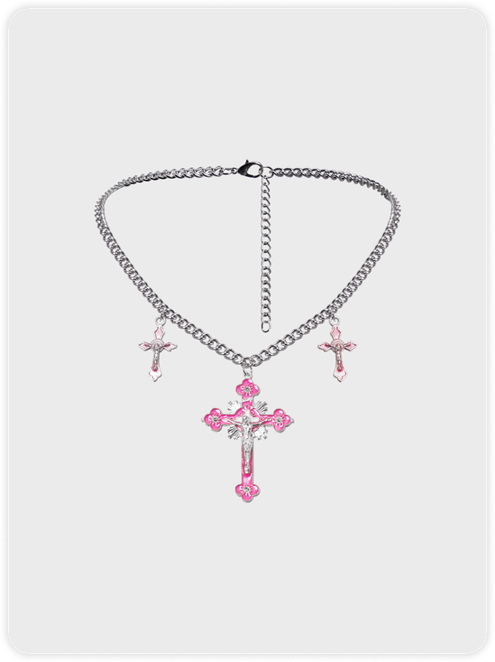 Y2K Pink Accessory Necklaces