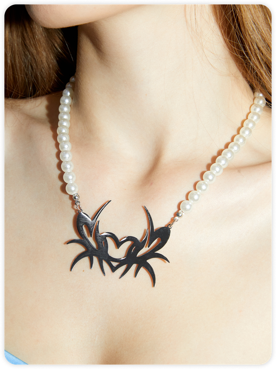 Street Silver Accessory Necklaces
