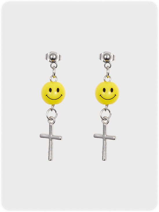 Street Yellow Accessory Earrings